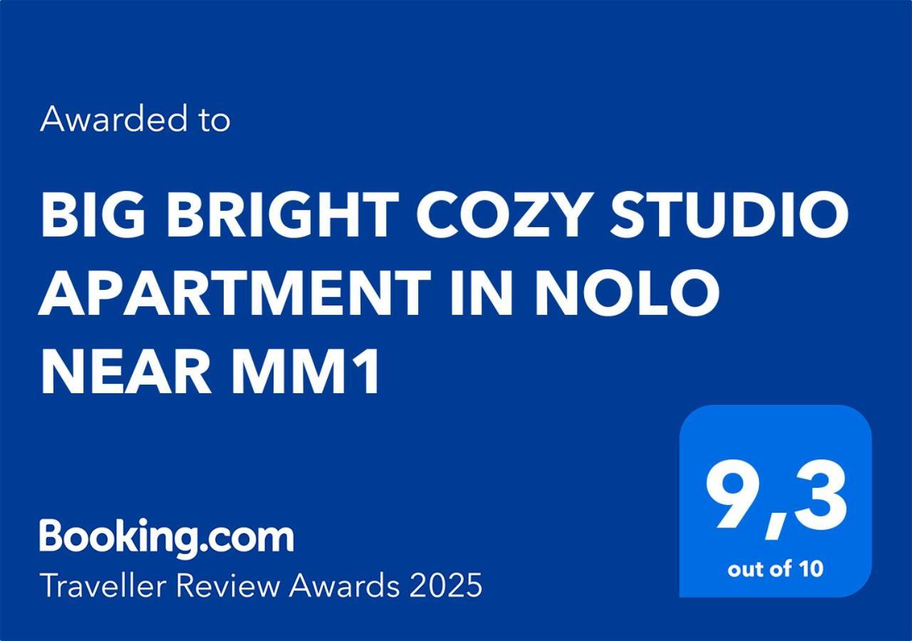 Big Bright Cozy Studio Apartment In Nolo Near Mm1 Milánó Kültér fotó